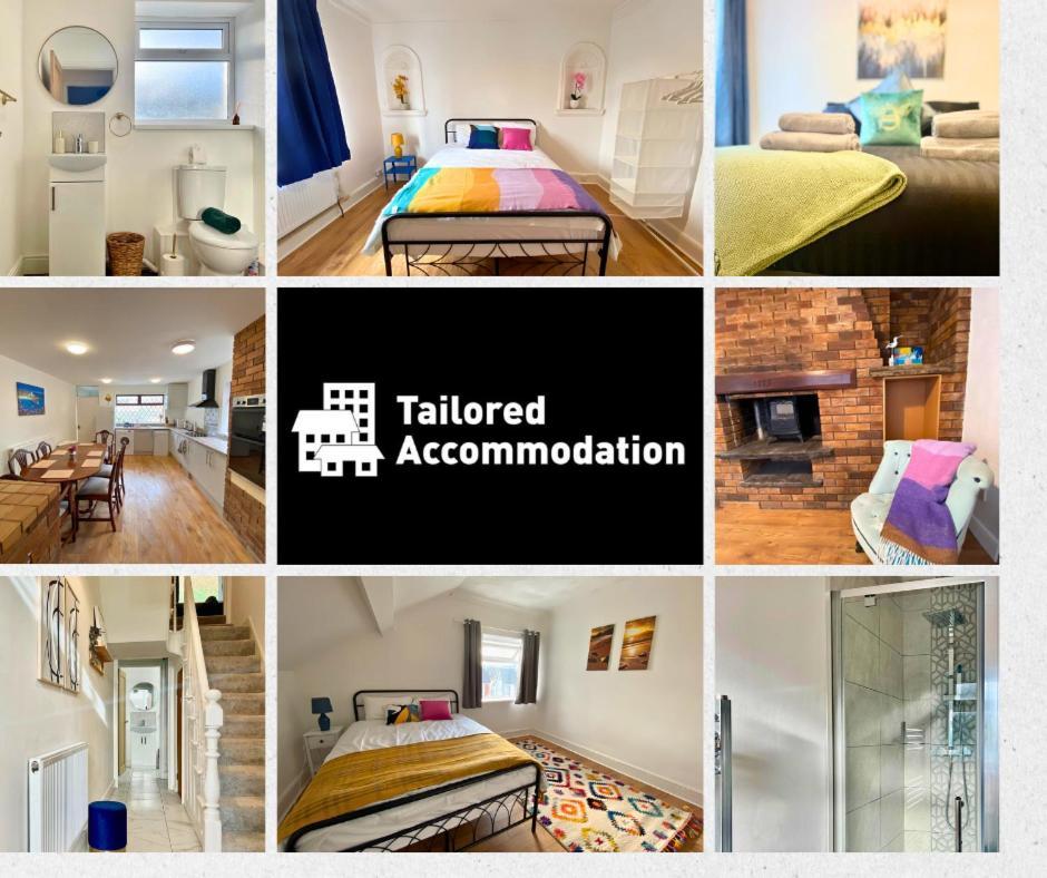 4-Bedroom Home - Perfect For Those Working In Bridgend - By Tailored Accommodation Extérieur photo